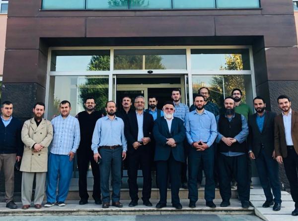 Trabzon/Arsin Kur'an Kursları Müdürü Ahmet ÖZDEMİR beyin kurumumuzu ziyareti 